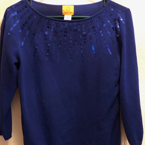 Ruby Rd. Royal Blue Sweater - Picture 5 of 7